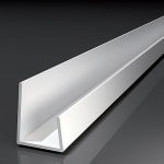 Einfassprofil, Trockenbau, PVC, für Gipskarton (12,5 mm), 250 cm, 3 BUND