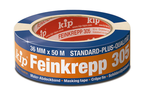 KIP 305 MASKING-TEC® Feinkrepp Premium Klebeband 50 m 