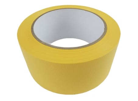 KIP 3818 PVC-Klebeband weiß, quer gerillt 50 mm x 33 m - 5 Rollen