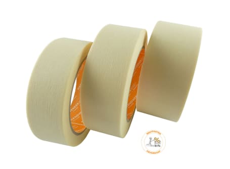 Feinkrepp-Klebeband beige 