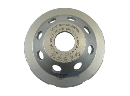 Clever Diamant-Topfschleifer 29047  BETON 100 mm einreihig 