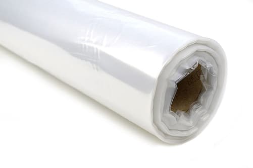 Baufolie transparent LDPE-Abdeckfolie 2 x 50 m (100 m²) 