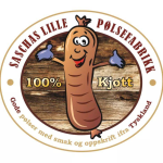 Logo til Saschas lille pølsefabrikk