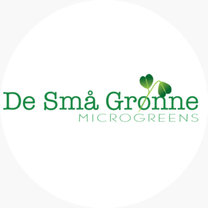 Logo til De Små Grønne ved Nille Glæsel
