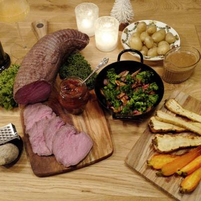 Bilde av Oppskrifter fra Bondens markeds store julemarked