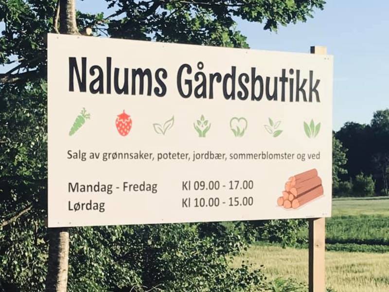 Bilde fra Nalums gårds og butikkdrift