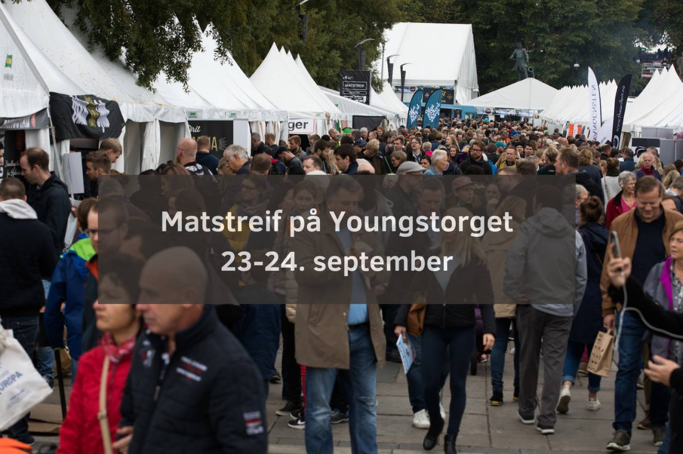 Matstreif på Youngstorget