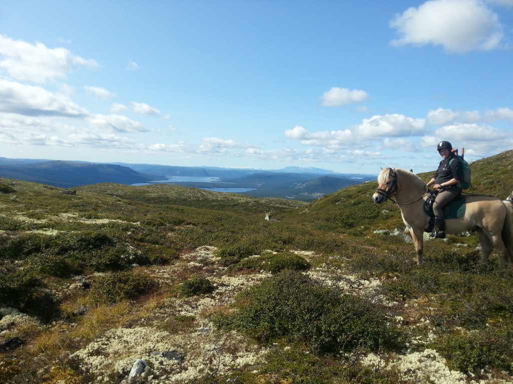 Rideturer i fjellet er magisk