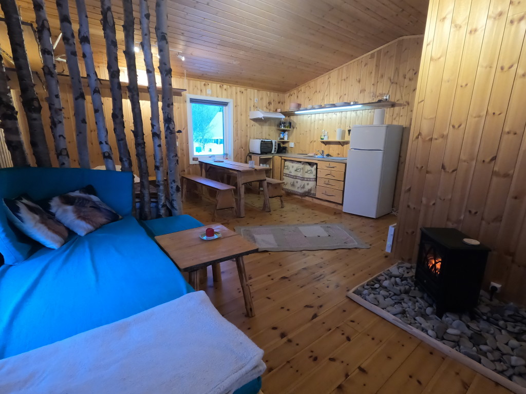 Kjøkkenkrok Wildwood cabin