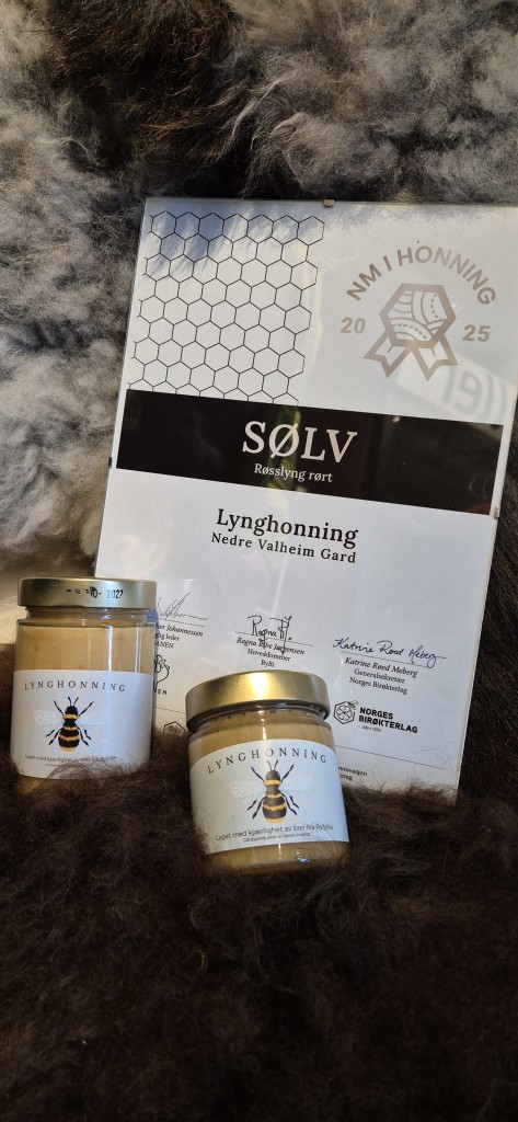 Røsslynghonningen vår fikk sølvmedalje i Honning-NM 2025
