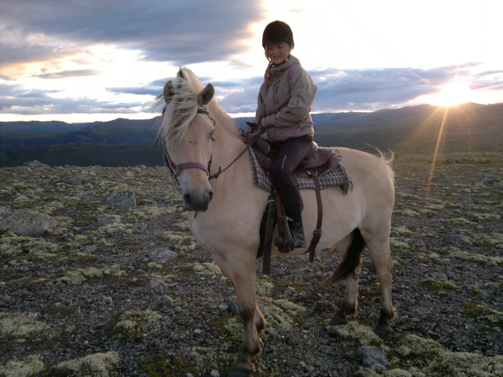 Ridetur i fjellet