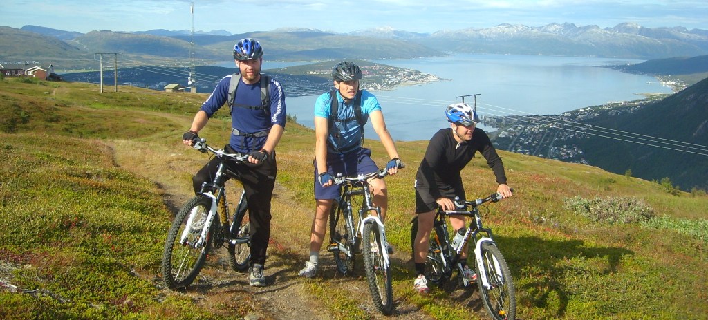 Terrain cycling Cable Car Tromsø