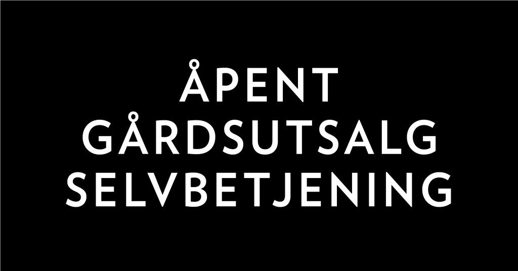 ÅPENT - UTENDØRS- GÅRDSUTSALG - ÅPENT ALLE DAGER - KASSESALG - GROSISSPRISER.

Når frosten kommer flytter vi gårdsutsalget inn i låven. Der er det fortsatt selvbetjent  - så fremt du ikke møter på meg eller noen av oss andre på gården.

Priser: 
12 flasker (75 cl) kr. 550   Velg mellom Gravenstein, Summerred og                                          
                                          Sommereple
8 flasker (75 cl)   kr. 375    Sommereple
6 flasker (75 cl)   kr. 300    Sommereple
12 småflasker      kr 300    Sommereple ( 33 cl)
3 flasker (75 cl)    kr.150     Velg mellom 3 sorter
4 flasker (75 cl)    kr 200     Velg mellom 3 sorter

VIPPS 520 356  Merete Hyggen