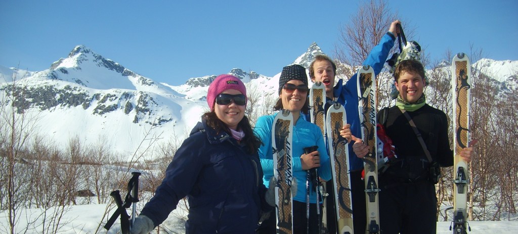 Touring ski trip Kvaløya