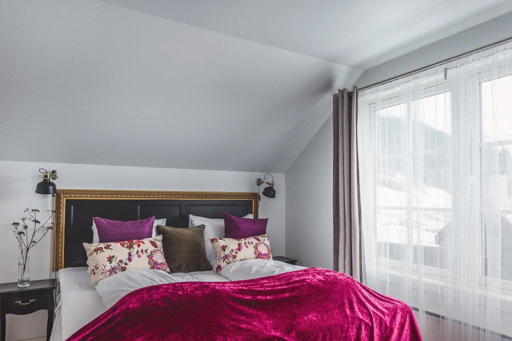 "Lønahorgi", 3-sengs hotellrom i 2. etasje i Reiskapshuset.