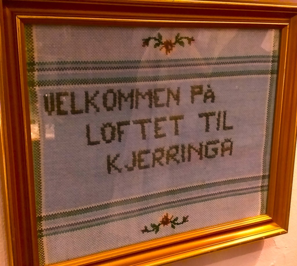 Her er det mange små rom, hjerterom og husrom!