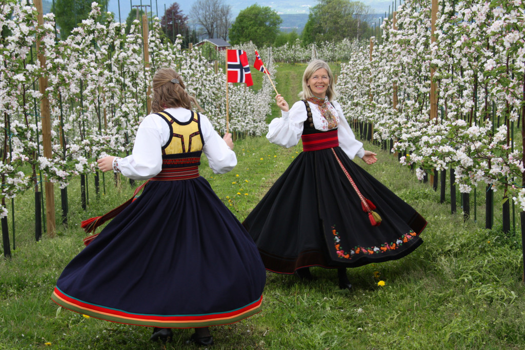 17. mai i fruktblomstringa