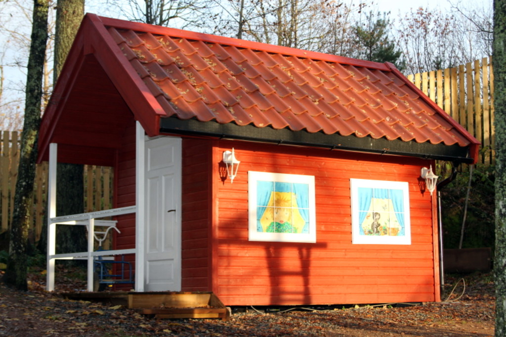 Lekestue i park