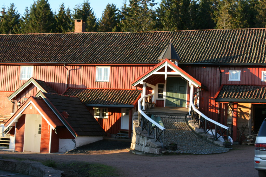 Inngang låve og festsal