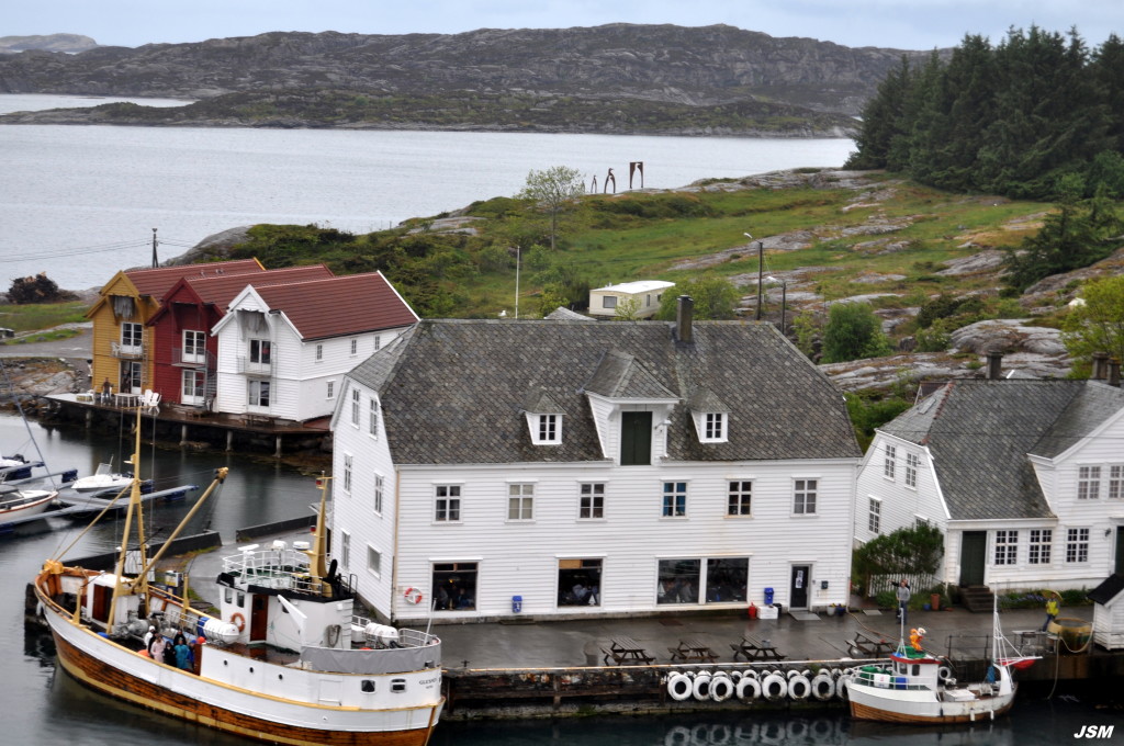 Oversikt over Handelstaden og Kafeen