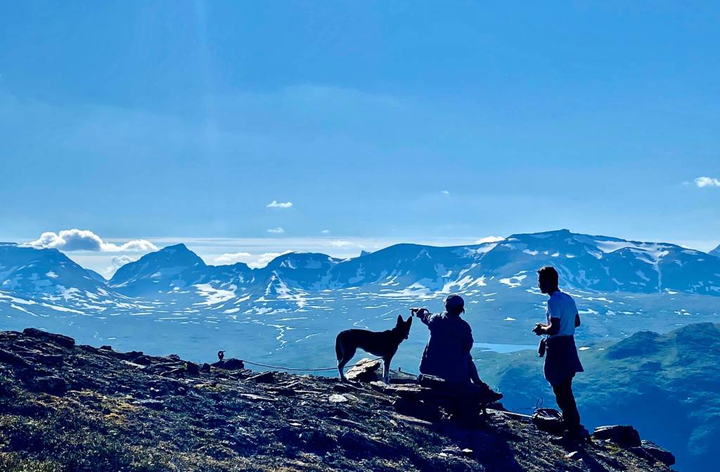 På topptur i Målselv