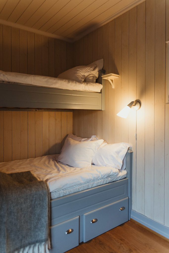 Bryggerhuset har 7 soverom med totalt 13 gode sengeplasser