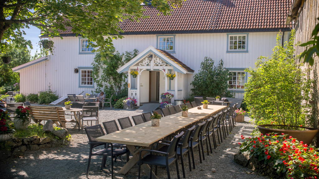 Sommer på Klostergården.