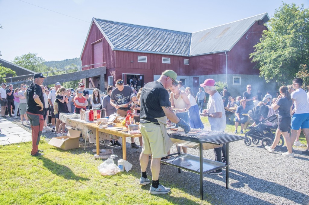 Sommercafè på Mannsverk Gård