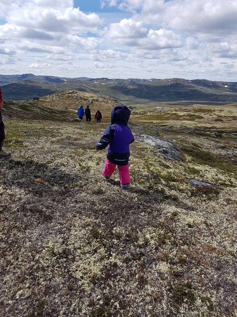 Lettgått terreng for både korte og lange bein.