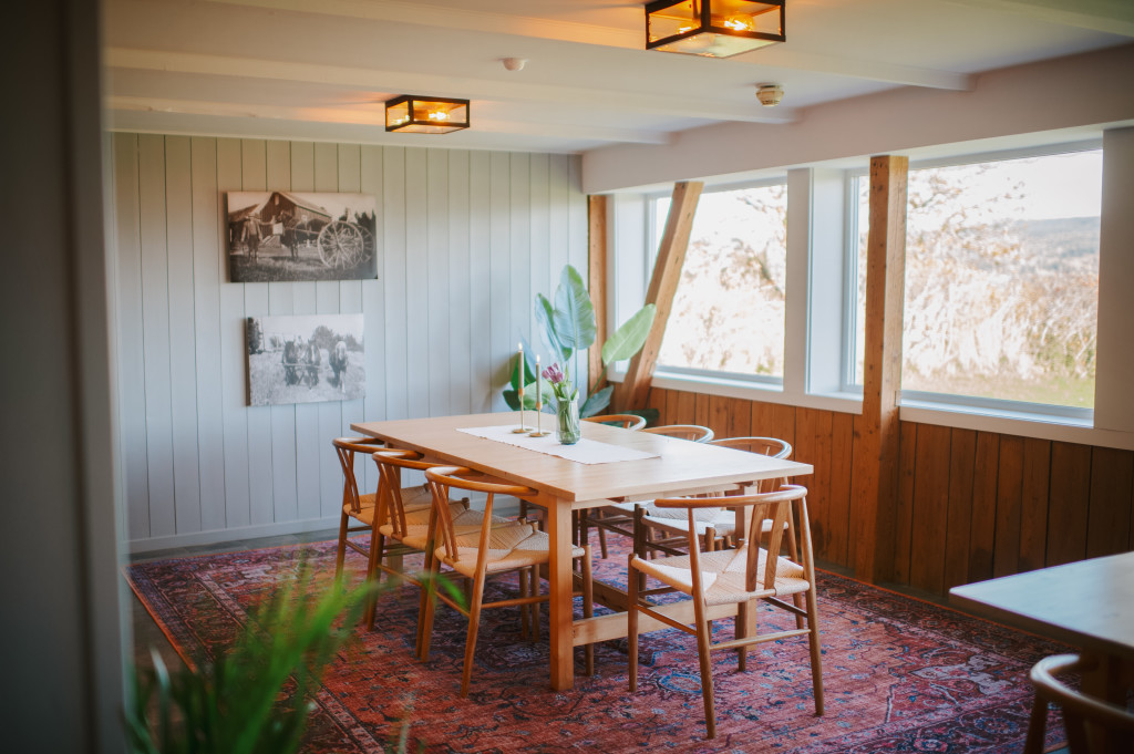 Deler av frokostsalen