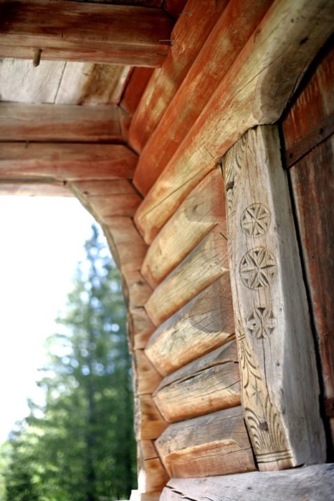 Stabbursdetalj på Sevleloftet (ca. 1630).