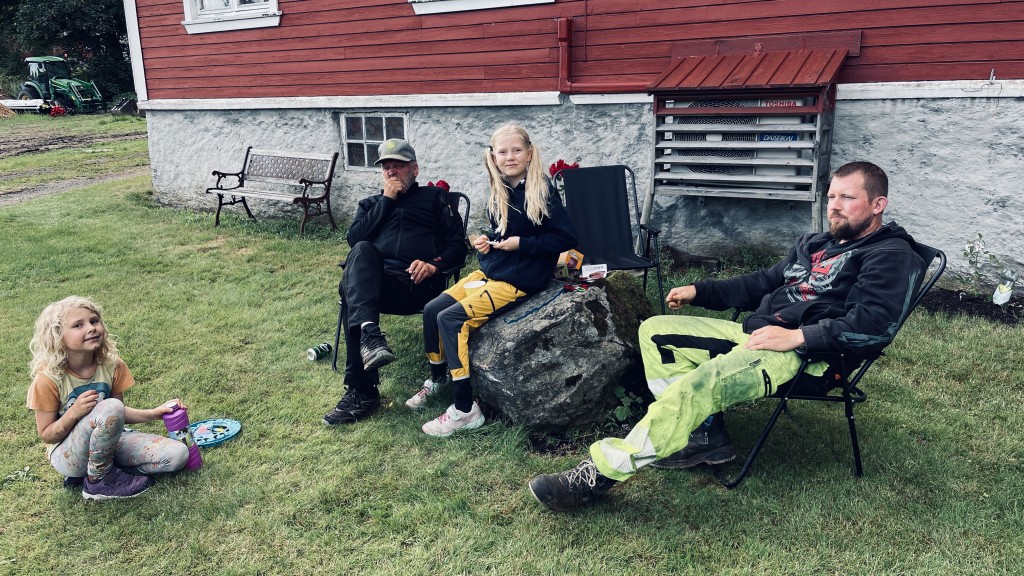 En liten pause i arbeidet er lov