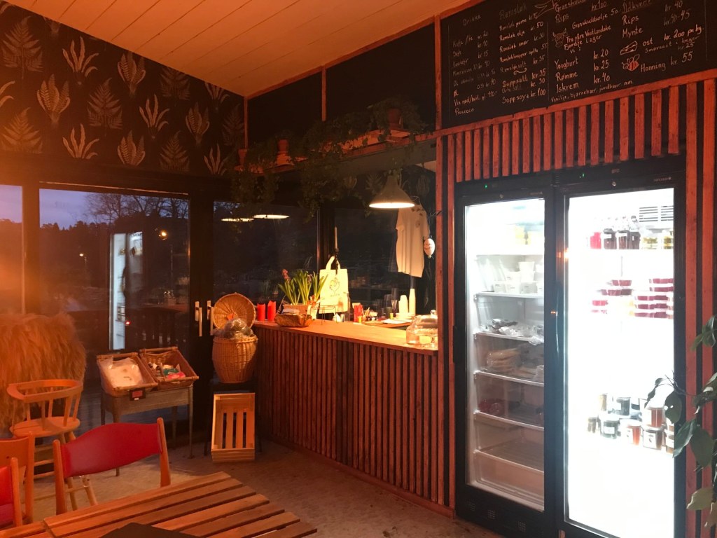 Butikken er alltid full av spennende produkter.