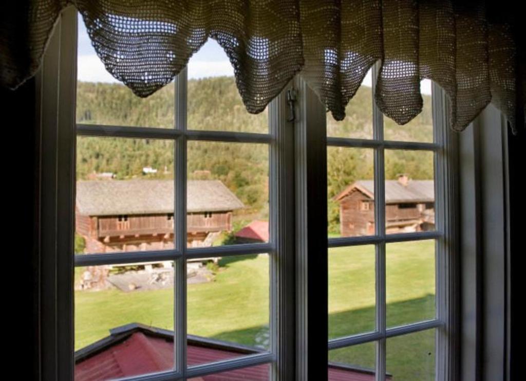 Utsikten fra hovedhuset fra 1850.