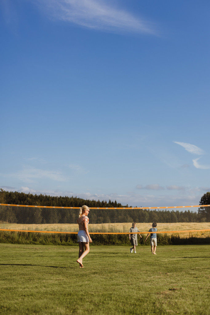 Spill og lek på gården