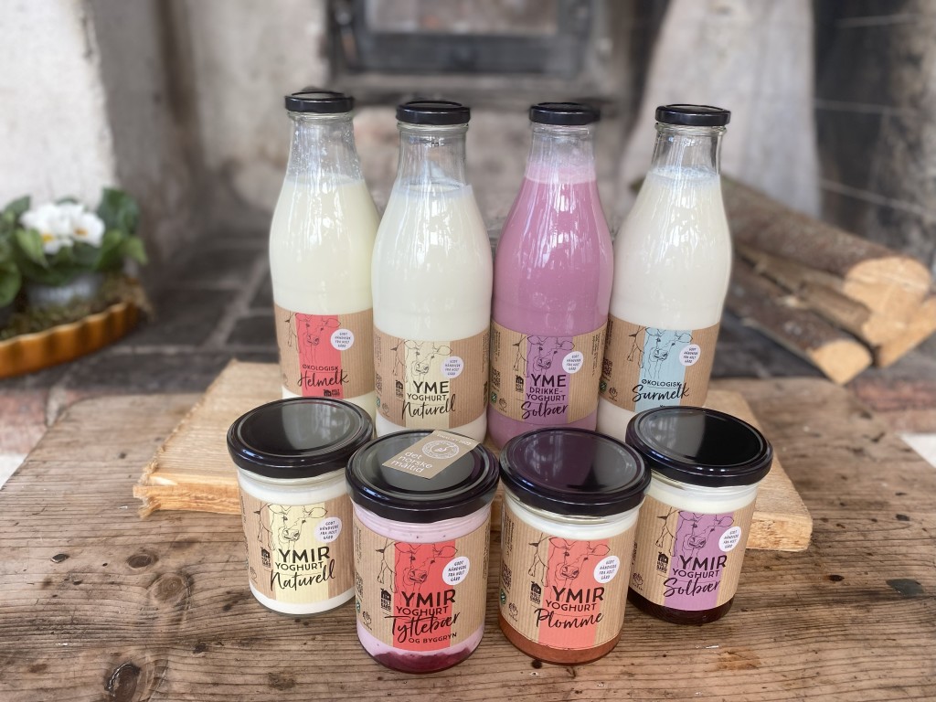 yoghurt produktene