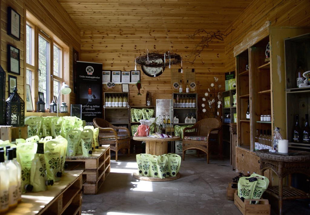 Gardsbutikken på Grønvik er open kvar dag.  Der kan du få kjøpe vår prisbelønna eplemost samt andre lokale mat produkter som: ost, skinke, syltetøy og marmelader.  Kvar lordag i juli vert det salg av rykande fersk bakst som vert levert frå Ryfylke bakeri & konditori