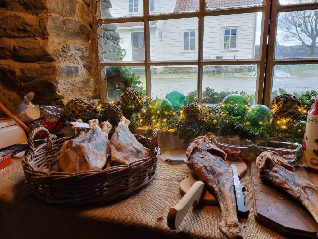 Julemarked i eldhuset