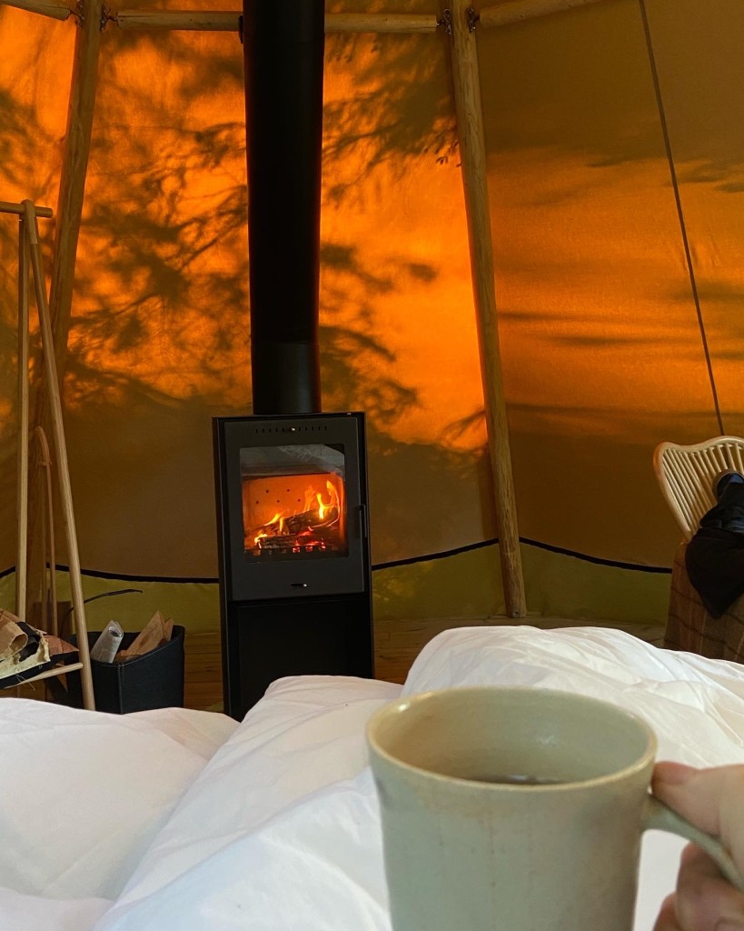 Morgenstemning i Lavvo Eik