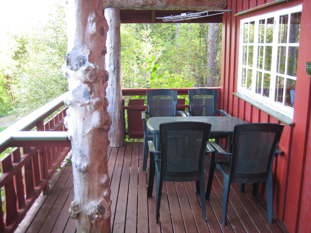 Veranda hytte1