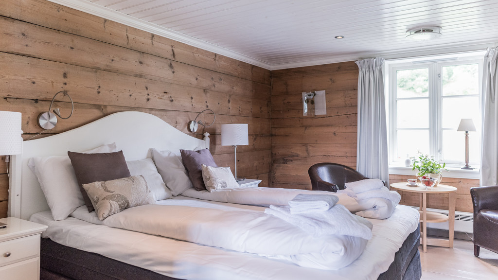 "Kammerset", eit av seks hotellrom i Gardshuset.