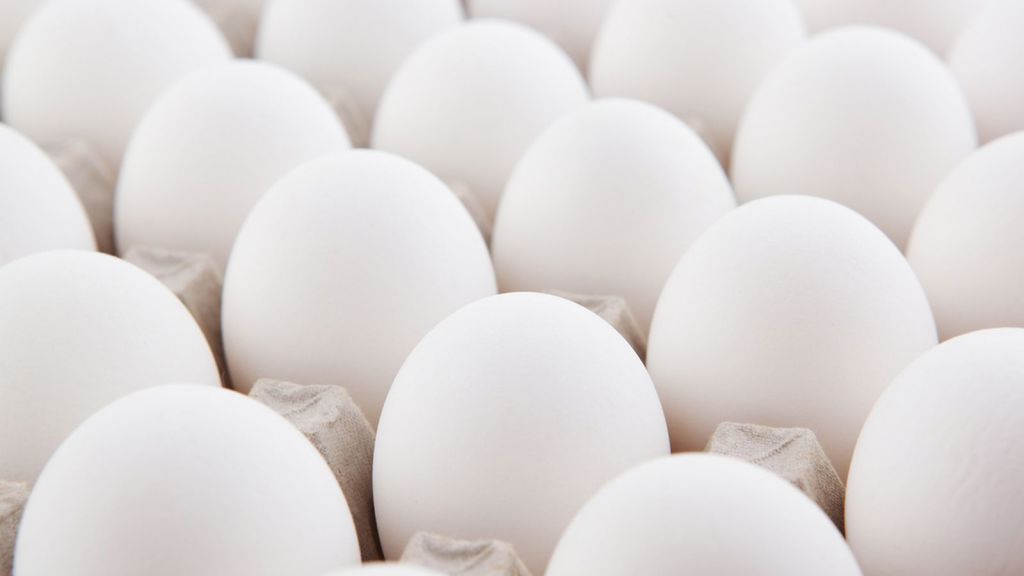 Ferske gardsegg (av og til også brune)