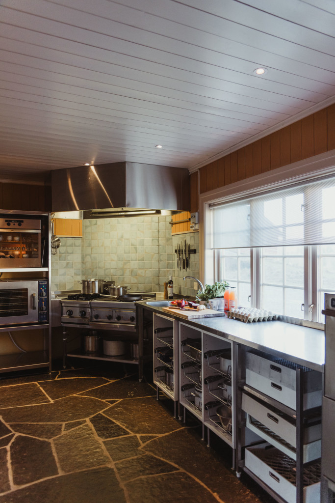 Et velutstyrt storkjøkken som har alt dere trenger