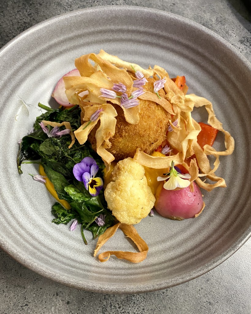 Restaurant Flor'n frå sommarmeny 2023, vegetarrett