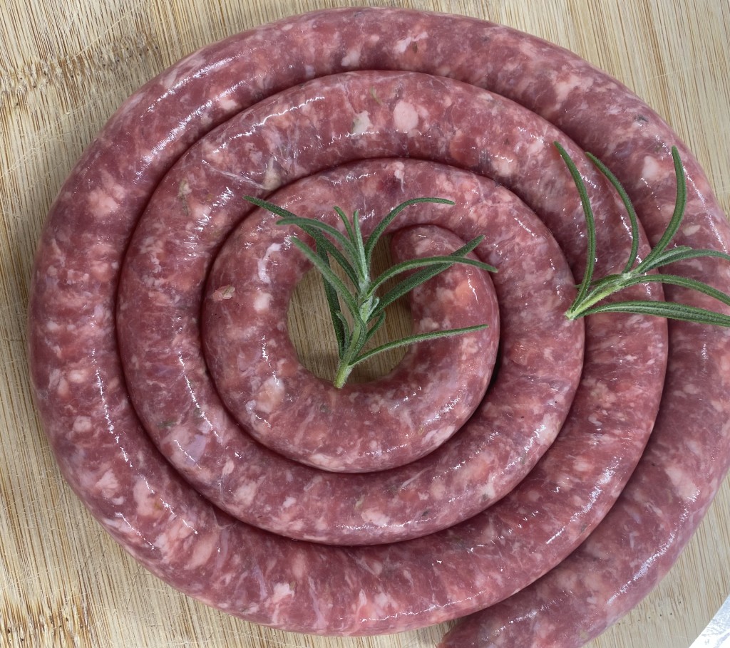 Salsiccia. Italiensk oppskrift, norske råvarer.