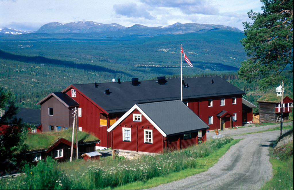 Ruten Fjellstue i sommerdrakt