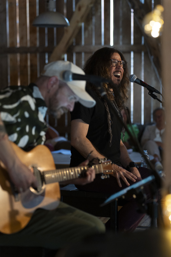 Konsert på Låven med Tony Harnell og Hans Petter Vik Sæther