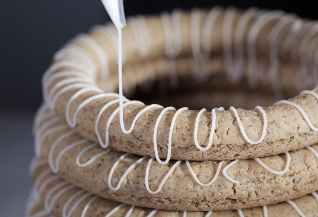Kransekake fra Grini Hjemmebakeri