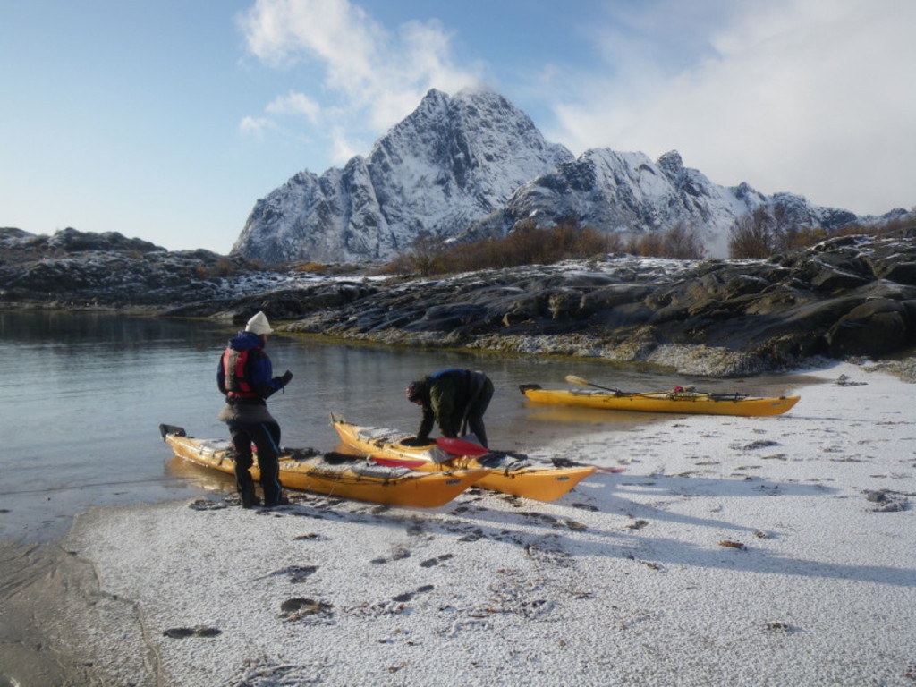 Havkajakk er helårsaktivitet i Lofoten
