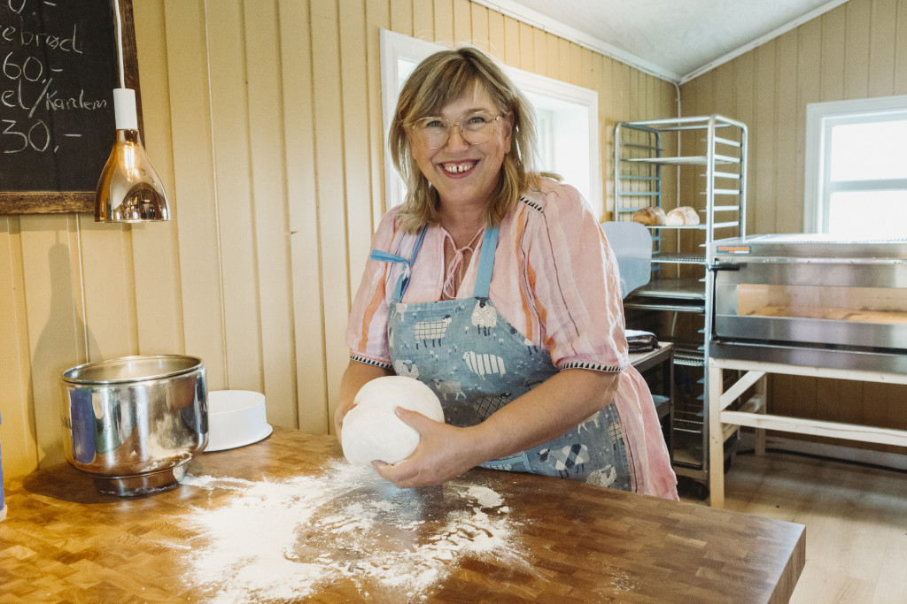 Bakst i gårdsbakeriet